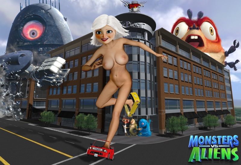 Susan monster vs porno aliens nackt Monsters vs.
